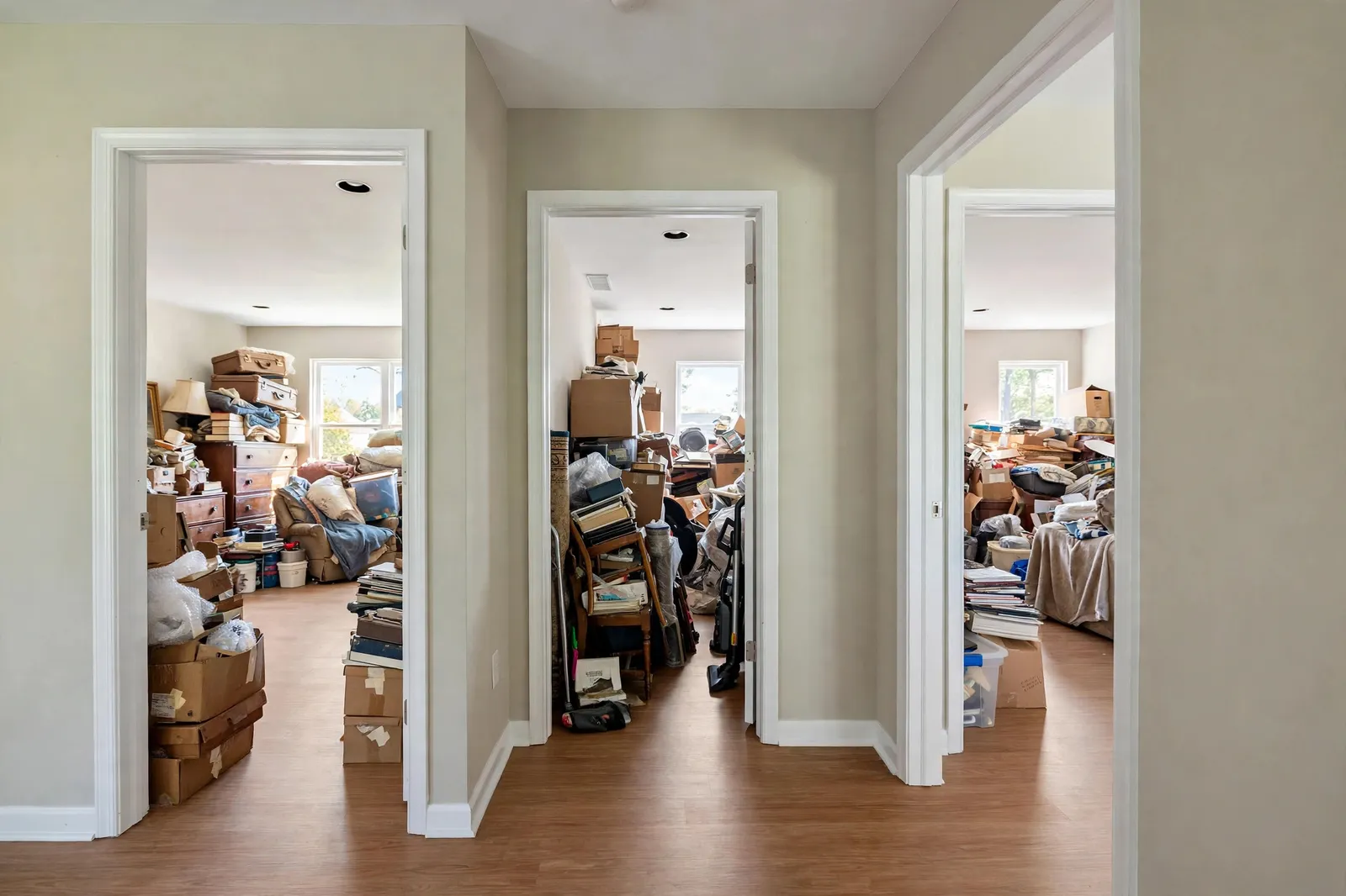 Before photo, Estate Cleanout in St. Charles, by Waldorf Junk Removal Company